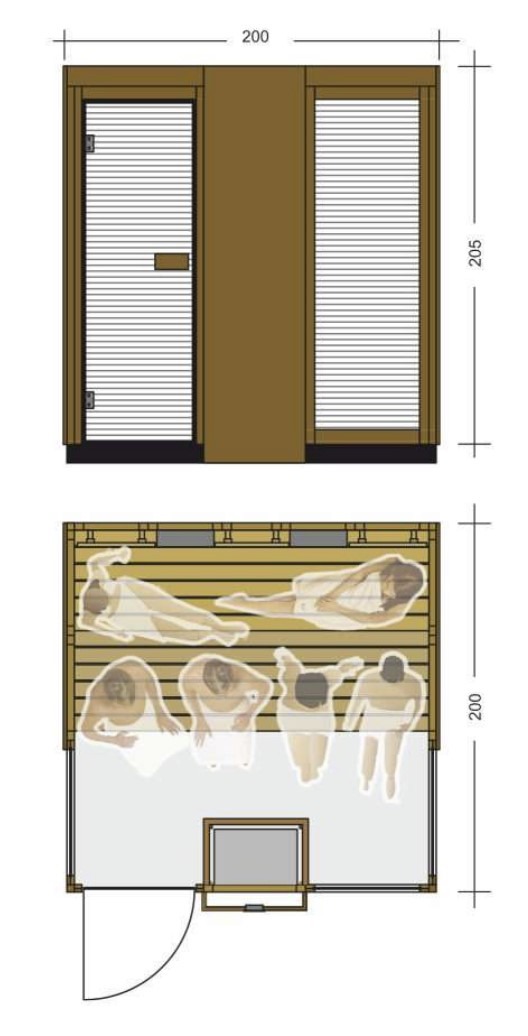 Barrella sauna Elegant 2