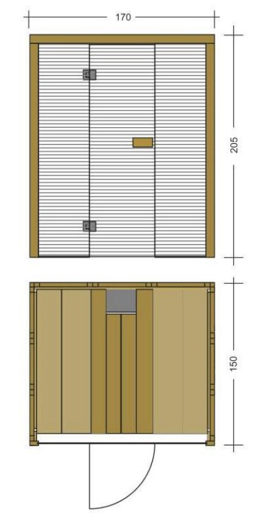 Barrella sauna Prestige 2