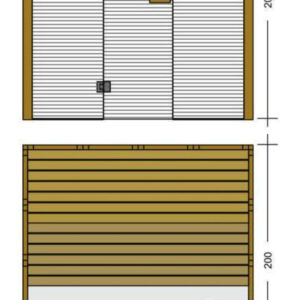 barella sauna EliteOpenView 2