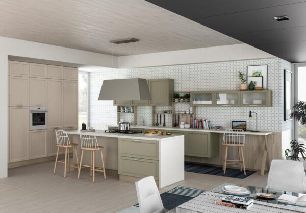 contempo kitchens olive grey3