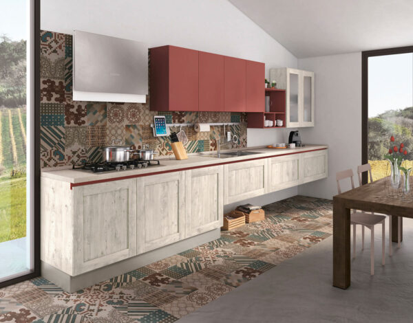 kyra frame creo kitchens burgundy wood1