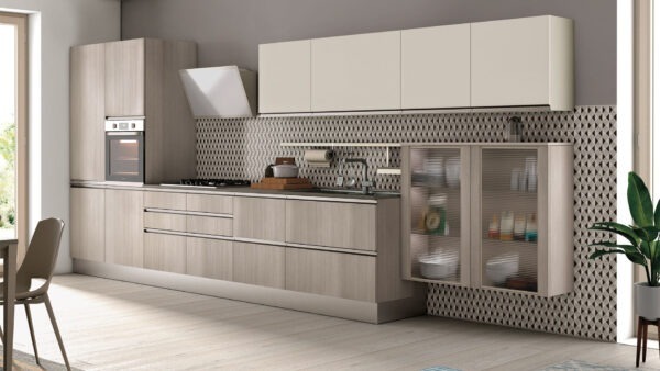 tablet creo kitchens glass cabinets wood lines1