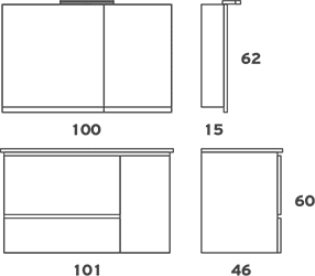 Zebis Bathroom Furniture Categories Smile Smile 100 2